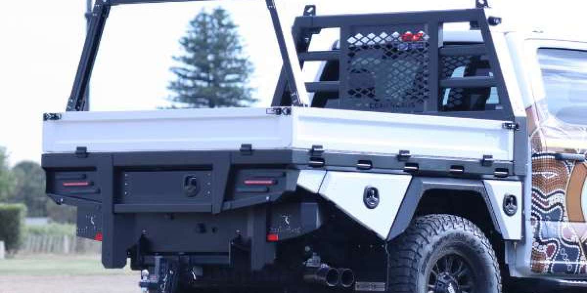 Heavy Duty Aluminium Ute Tray - Dual Cab Ute Tray